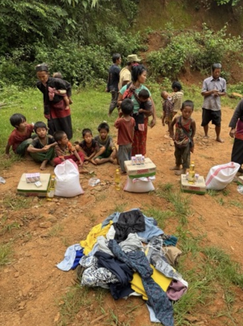 Donate supplies to those in need